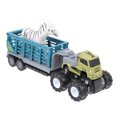 thumbnail image 3 of Weiweiguan 1 Set Inertial Car Toy Trailer Animal Toy Large Truck Counter Car Model, 3 of 6