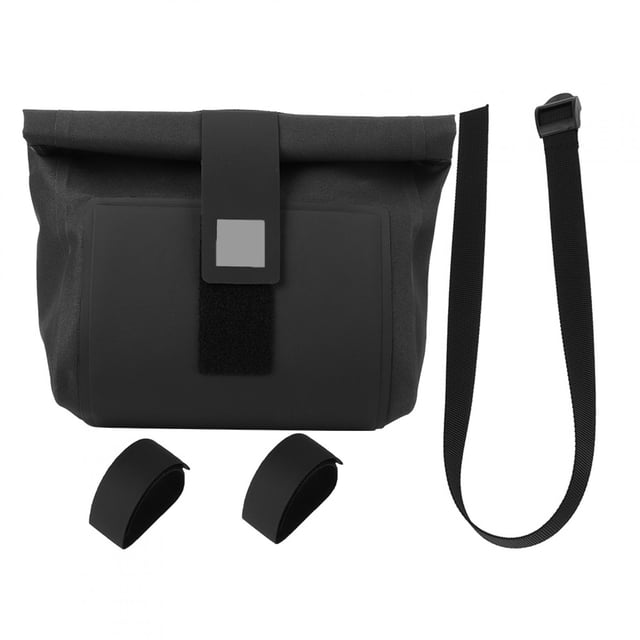 Bolsa de ciclismo impermeable, bolsa para manillar de bicicleta de montaña y carretera, totalmente impermeable, elegante y moderna