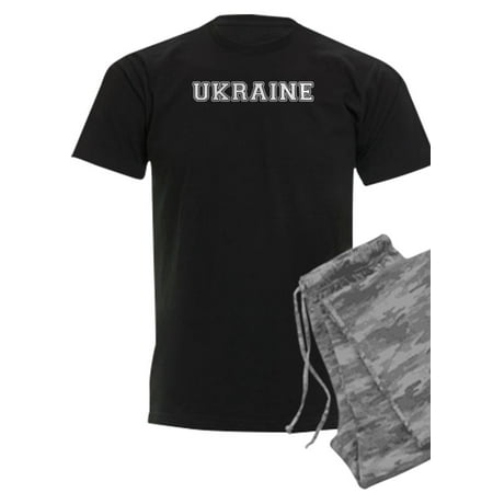 

CafePress - Ukraine Pajamas - Men s Dark Pajamas