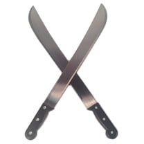 Set of 2 - Heavy Duty Machetes, 18" inch, Survival Knives for Home and Outdoors