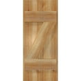 thumbnail image 5 of 10 3/4"W X 25"H Timbercraft Two 5 3/8" Boards Joined Board-N-Batten Shutters W/Z-Bar, Rough Sawn Western Red Cedar (Per Pair), 5 of 13