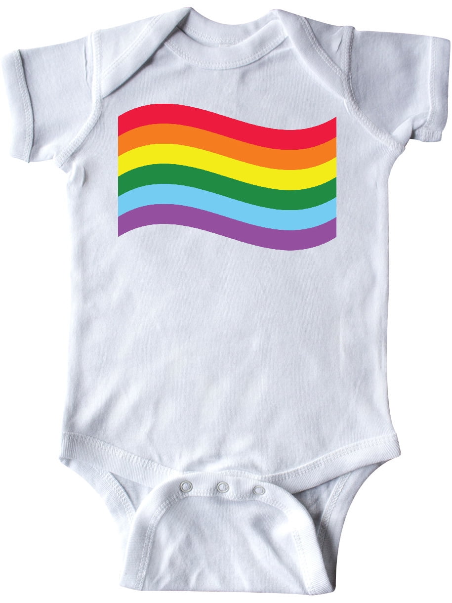 INKtastic - Pride Flag Infant Creeper - Walmart.com - Walmart.com