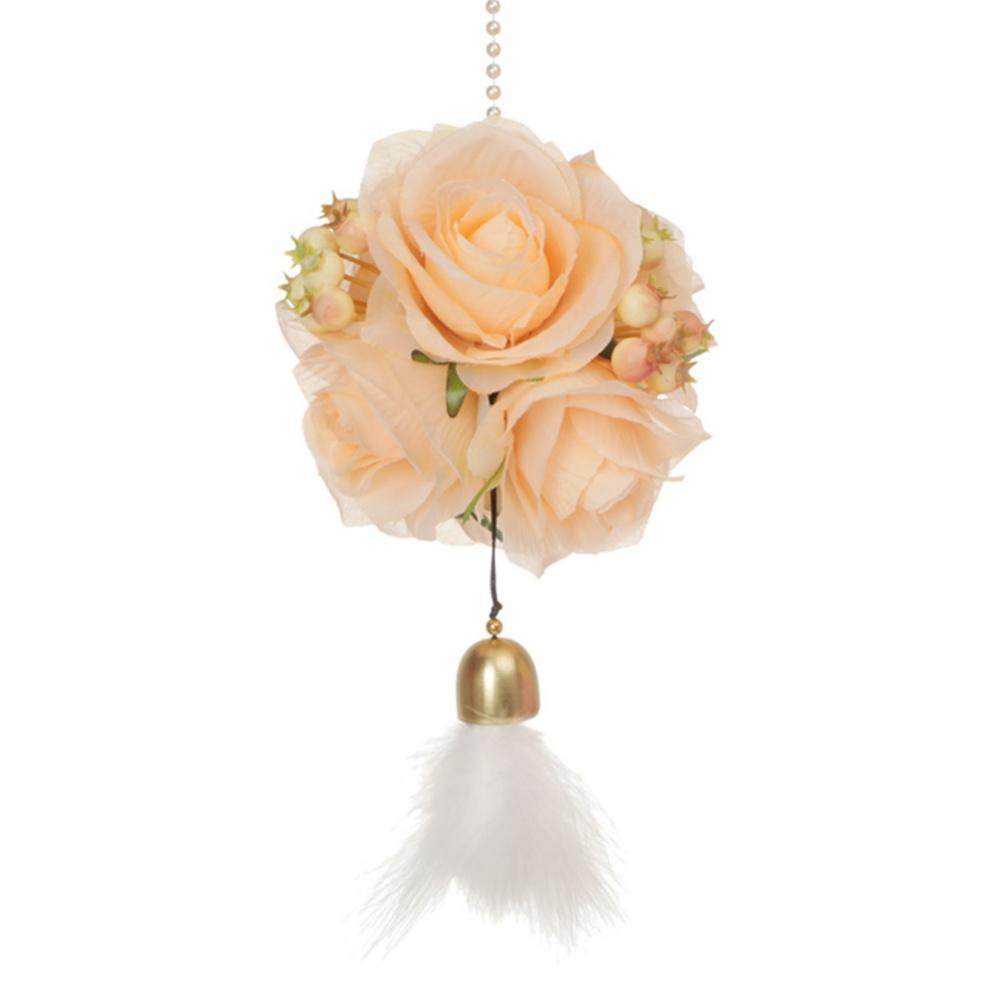 Stibadium Champagne Rose Wedding Decoration Flower Girl Kissing