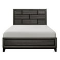 thumbnail image 3 of Lexicon Davi Modern Wood Grain on Melamine Veneer Eastern King Bed in Gray, 3 of 6