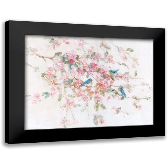 Swatland, Sally 14x12 Black Modern Framed Museum Art Print Titled - Cottage Sweet Song I