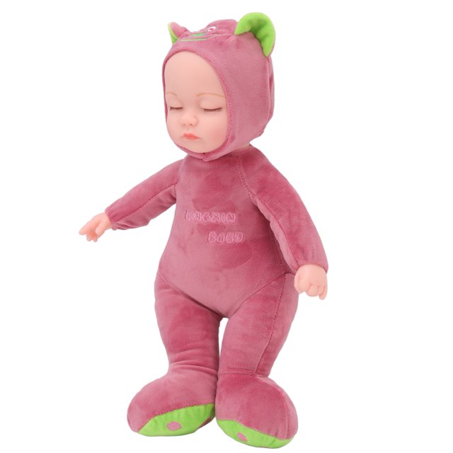 Muñeca De Juguete EléctricaMuñeca De Vinilo De Felpa 3 Música Ligera 35 Cm Para Jardín De Infancia ANGGREK Otros