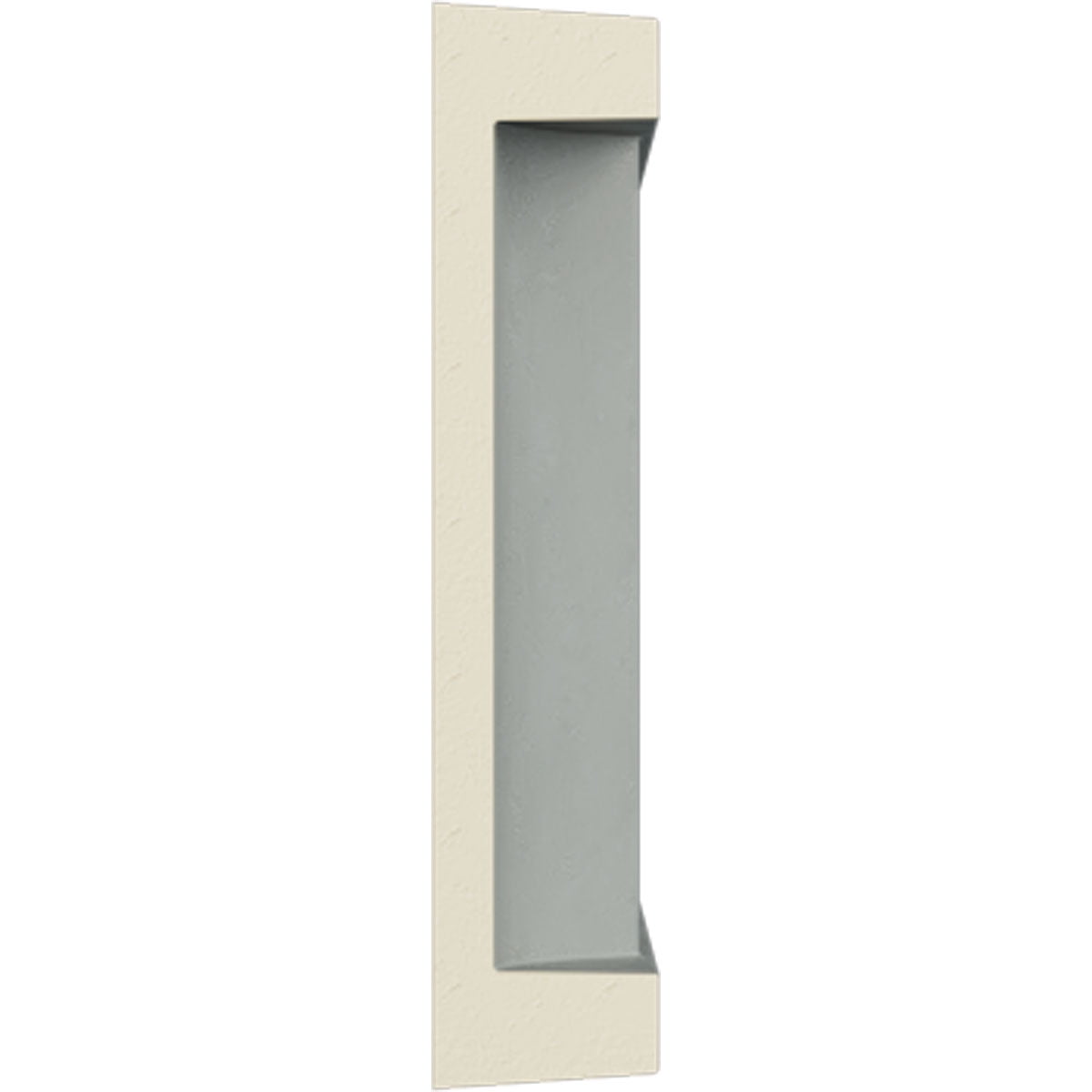 Ekena Millwork 3"H x 5/8"P x 94 1/2"L Lyon Fluted Chair Rail (8-Pack)