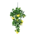 thumbnail image 1 of Decoración de falso, de limones artificiales, regalo, longitud 69 cm, arreglo floral, adorno colgante de pared para sala de estar interior., 1 of 8