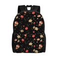 thumbnail image 1 of Fotbe Red White Flowers Mochila de Viaje para Laptop, Mochila Ejecutiva Delgada y Resistente 15.6", 1 of 8