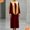 Wine, variant on JOANKDMI Unisex Adult Classic Choir Judge Minister Costume Long Gown Robe with Contrasting Stole for Stage Performance Themed Roleplay Event and Roleplay Suit