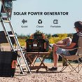 thumbnail image 2 of NURZVIY Portable Power Station G500, 519Wh Outdoor Solar Generator Lithium Battery Pack with 110V/500W AC Outlet for Home Use, Emergency Backup, Road Trip Camping…, 2 of 8