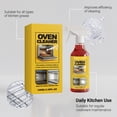thumbnail image 5 of Oven & Grill Cleaner Spray,100Ml Stove And Oven Degreaser Cleaner Heavy Duty For Kitchen Appliances,Grill Desengrasante,Deep Cleaning Formula For Ovens,Grills,Air Fryers & Bbq Grates, 5 of 8