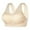 #A01 Beige, variant on VISALY, Summer Ice Silk Seamless Bra One-Piece Wireless Bra, Lace Back Bra Sports Bra Zip Front Sports Bras Backless Bra for Large Breasts super gather bra wireless push-up bra, #A02 Orange,L
