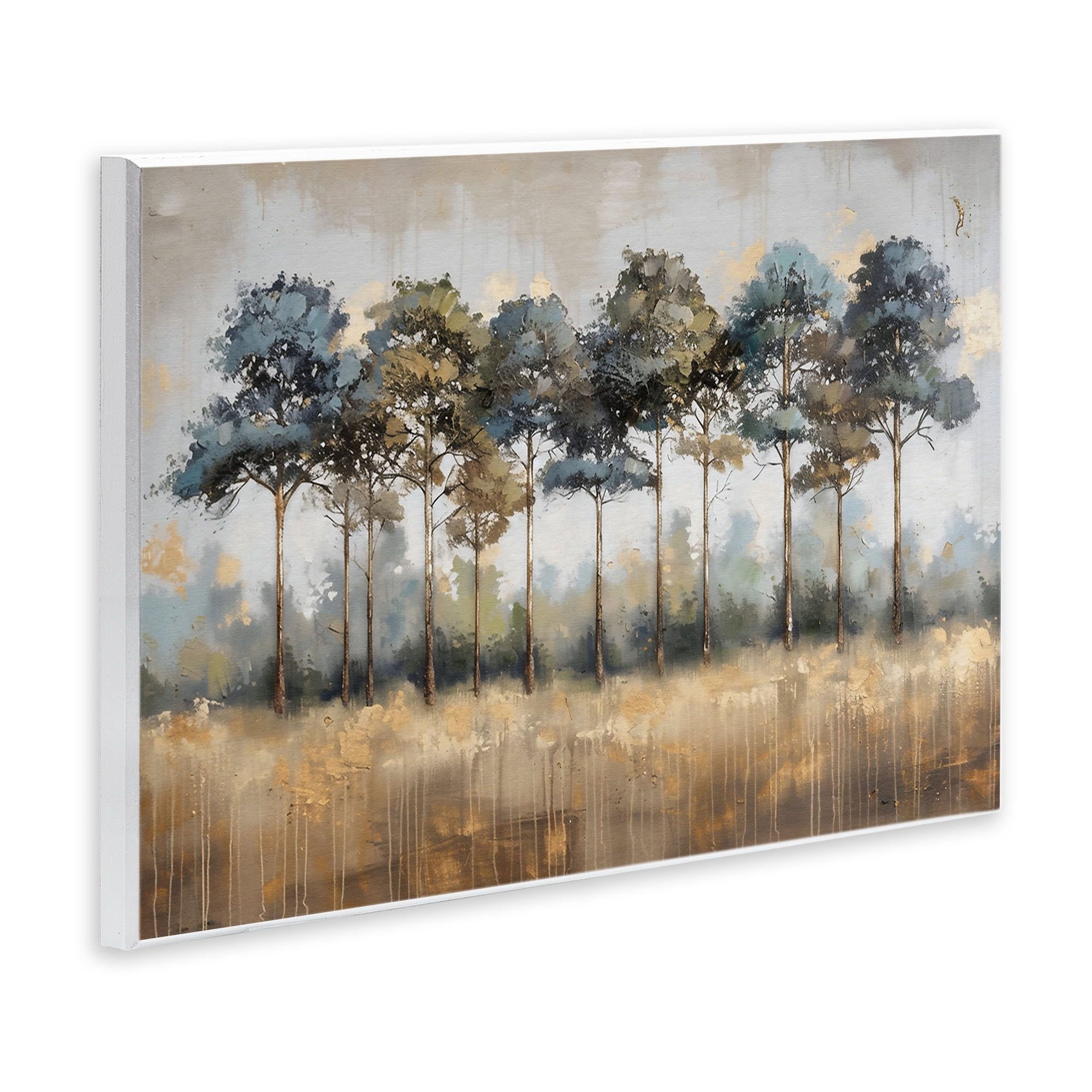 Stupell Industries Green & Blue Forest Grove Wall Plaque Art, design by Creative Studio