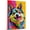 Alaskan Klee Kai, variant on Pug Dog Canvas Wall Art Poster Prints Colorful Pop Animal Art Wall Decor Dog Picture Artwork Pet Dog Painting Poster for Home Bedroom Living Room Decoration Framed