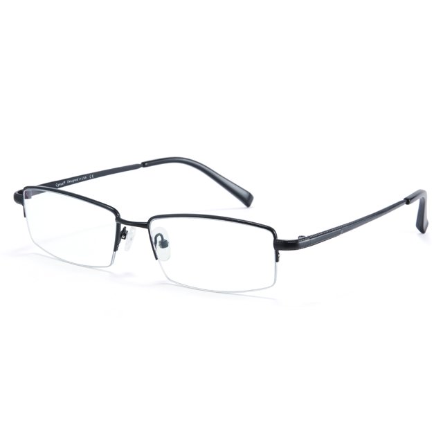 Cyxus Filtro de Luz Azul Gafas Medio Marco Rectangular para Hombres y Mujeres Anti Tensión de Ojos Bloquear Ultravioletas Cyxus Style