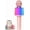 Pink, variant on Kids Karaoke Microphone with RGB Led Light,Kids Microphones for Singing Voice Changer Toy for 2 3 4 5 6 7 8 9 10 Years Ideal Gift Boy and Girls