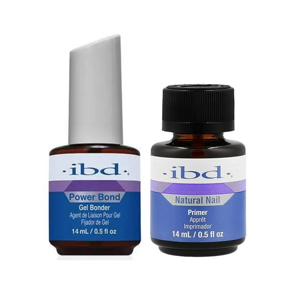 IBD - PowerBond (56501 ) & Natural Nail Primer (60830 ) - Combo Pack 0.5 oz each