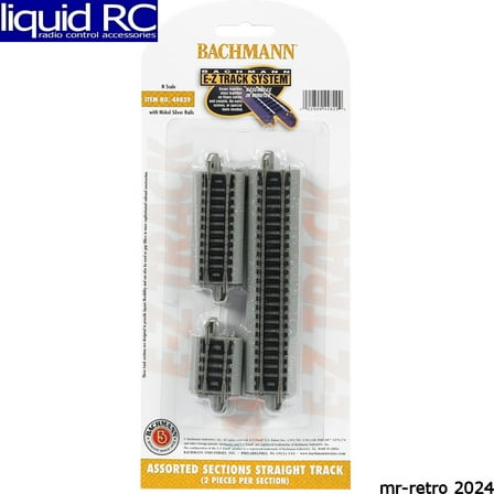 Bachmann 44829 N NS EZ Straight Asst