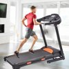 Folding electric treadmill1000W treadmill running machine Electric Motorized Power electric treadmills on sale 110V with LED display screen