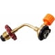 thumbnail image 1 of Adaptador de recarga de tanque de gas propano, conector de cilindro de propano, adaptador de conector de recarga de gas de alta presión para parrilla de camping -, 1 of 5