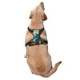 thumbnail image 2 of Vsdgher Valley River Dinosaur Pattern Dog Harness,No Pull Pet Harness with Soft Padded Handle,Adjustable Reflective Vest with 2 Buckles,4 Slide Buckles,S-XL X-Large, 2 of 4