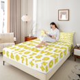 thumbnail image 4 of Castle Fairy Personalized Initial Letter Boy Girl 4-Piece Full Size Sheets,Bling Glitter Bed Sheets,Alphabet Number Lightweight Sheet Sets,Breathable Home Decor, 4 of 7