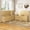 Natural, variant on 3-Piece L-Shaped Storage Bench with Cushion - Multi-Functional Corner Bench for Kitchen, Toy Storage & Reading Nook,White