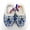 Blue, variant on Oktoberfest Haus Dutch Wooden Shoes Deluxe Blue White Decorative Clogs for Home Decor