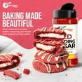 thumbnail image 3 of NY SPICE SHOP Red Sanding Sugar - 04 Ounce - Red Sugar Crystals - Red Sanding Sugar for Baking - Colored Sugar Crystals - Colored Sugars for Cookie Decorating - Colored Sanding Sugar, 3 of 7