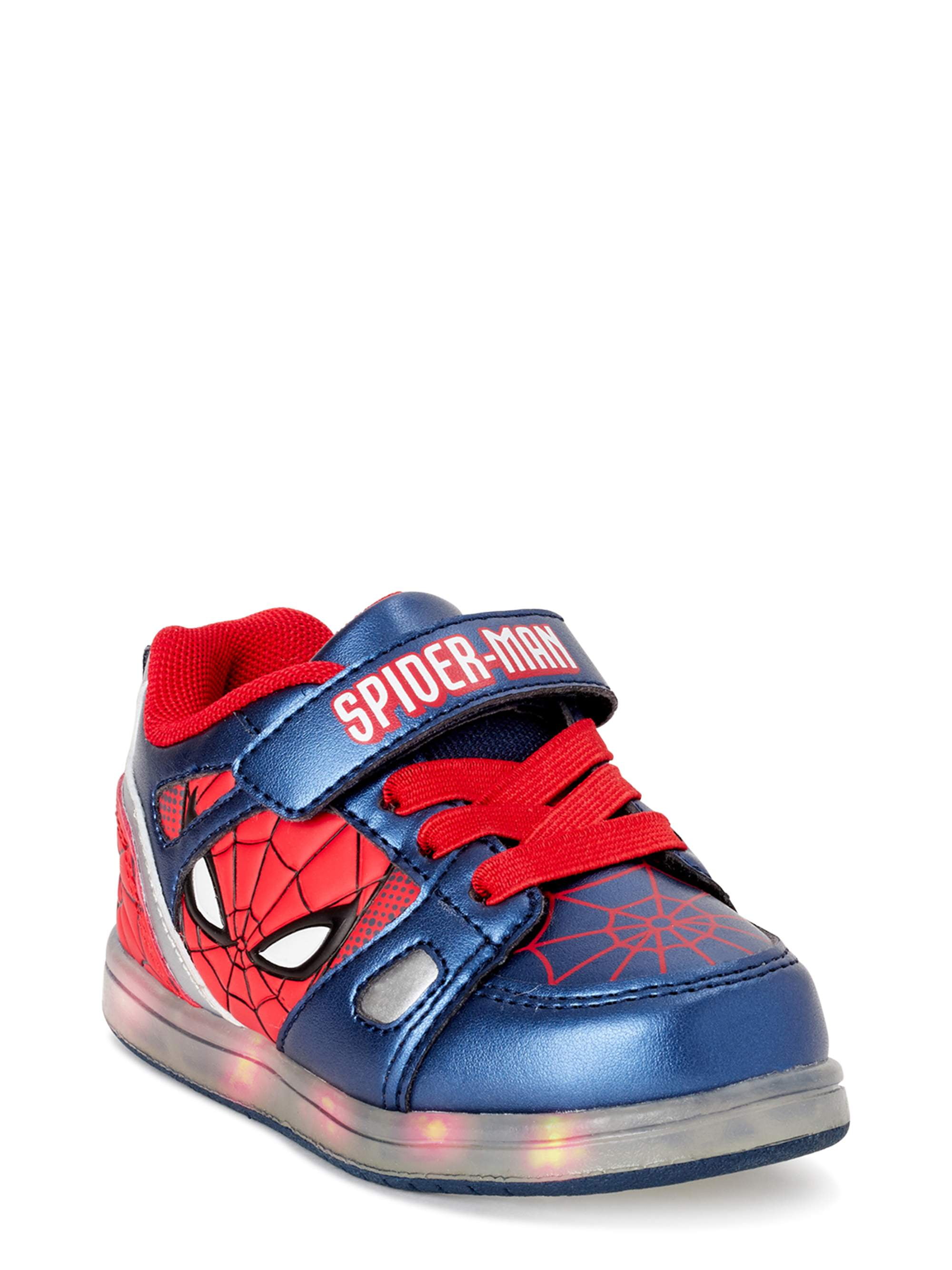 TISGOTAN Boy Shoes Spider Sneaker Breathable Ligthweight Hook and Loop Toddler,Little/Big Kid