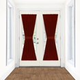 thumbnail image 1 of Panel de Cortina ACHIM Darcy para Barra con Bolsillo 137x183 cm Marsala, 1 of 7