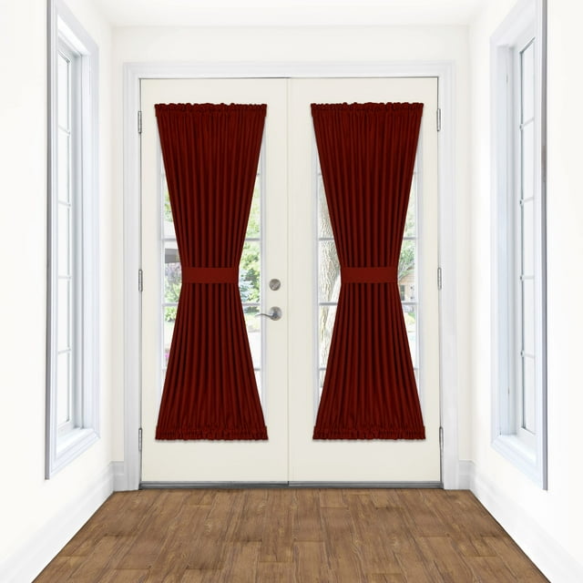Panel de Cortina ACHIM Darcy para Barra con Bolsillo 137x183 cm Marsala
