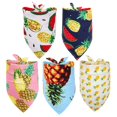 thumbnail image 1 of 5 Pices Bandanas Pour Animaux De Compagnie Bandana Pour Chien D't Charpe Pour Chien Hawaen Bavoirs Triangle Pour Animaux De Compagnie Ajustable Ba, 1 of 5