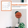 thumbnail image 2 of MasteelfCA 3Pcs Mounted Basketball Holder Iron Balls Storage Rack Hats Display Rack for Displaying, 2 of 7