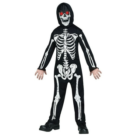 Fade In Out Skeleton Phantom Child Costume -