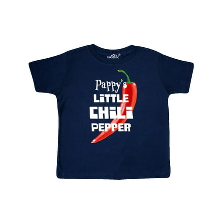 

Inktastic Pappy s Little Chili Pepper Gift Toddler Boy or Toddler Girl T-Shirt