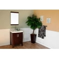 thumbnail image 2 of Bellaterra Home 19.7 in Mirror-Dark walnut-wood, 2 of 4