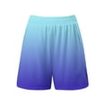 thumbnail image 7 of Gfyviroh 2 Piece Pajama Sets for Women Casual Print Short Sleepwear Sets Short Sleeve Crew Neck Tshirts and Elastic Waist Shorts Sets, 7 of 7