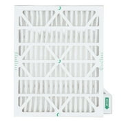 2 Pack of 20x25x4 MERV 10 Pleated 4" Inch Air Filters by Glasfloss. Actual Size: 19-1/2 x 24-1/2 x 3-3/4