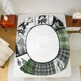 thumbnail image 5 of jejeloiu Camper Car Rv Bed Sheets,Wild Bear Deer King Sheets,Old Barn Door Sheet Set For Men Women,Luxury Bedroom Decor,4 Pieces, 5 of 7