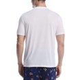 thumbnail image 5 of Ben Hogan Men's and Big Men's Short Set of Sleeve Solid Crew Shirt with Taco Tuesday Conversational Deluxe Touch Sleep Lounge Pant, Size S-2XL, 5 of 7