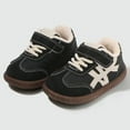 thumbnail image 2 of MYShe Kids Fashion Sneaker Athletic Running Shoe with One Strap Boys Girls Toddler Girl Running Shoes,Black,Size 10.5, 2 of 7
