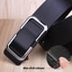 thumbnail image 3 of 1 Uds. Cinturón con hebilla automática con logotipo plateado, hebilla automática sin dientes, cinturón para pantalones de piel de vaca con sello de cintura, 3 of 6