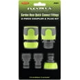 thumbnail image 2 of Flexzilla HFZGAK14 Garden Hose Quick Connect Fittings Coupler Plug Kit [5 Piece], 2 of 7