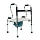 thumbnail image 1 of Andadera con Cómodo Sanitario Silla de Ducha | Plegable, Estructura de Acero, Cubeta con Tapa, 6 Niveles de Altura, Soporta hasta 100 Kg, 1 of 11