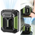 thumbnail image 1 of Ventilador Cintura Portátil USB Recargable Personal (estilo B) Verde, 1 of 9