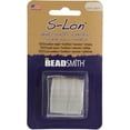 thumbnail image 2 of The Beadsmith S-Lon Bead Cord – .5 mm Twisted Nylon Cord, Light Grey Color, TEX210, 77 Yards, 2 of 6