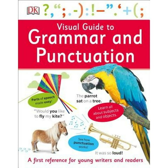 Pre-Owned Visual Guide to Grammar and Punctuation (Hardcover) 1465462589 9781465462589