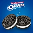 thumbnail image 3 of OREO Double Stuf Chocolate Sandwich Cookies, Family Size, 3 Packs, 3 of 3
